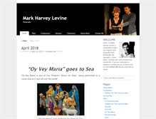 Tablet Screenshot of markharveylevine.com